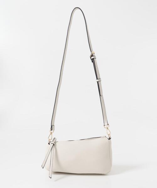 J&amp;MDEVIDSON RIO ショルダーバッグ ホワイト J&M Davidson（ジェイアンドエムデヴィッドソン）の「シンプルクロス