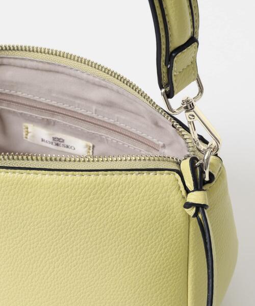 RODE SKO(ロデスコ)の「ななめ2WAYショルダーバッグ(ショルダーバッグ・レディース・ホワイト/グレー/グリーン系その他・ONE)」の21枚目の写真