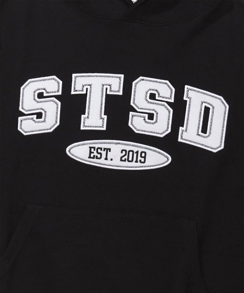 SLIT STUDIO(エスリットスタジオ)の「STSD アーチロゴ フードパーカー ブラック(パーカー・レディース・その他・X-LARGE/SMALL/MEDIUM/LARGE)」の3枚目の写真