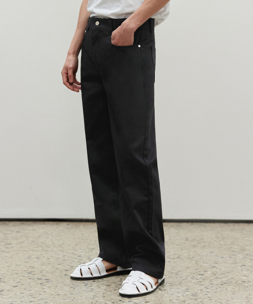 DECET(デケト)の「Dawn Semi Wide Jeans DCPT002Black(デニムパンツ・レディース・その他・26/28/34/32/30)」の10枚目の写真