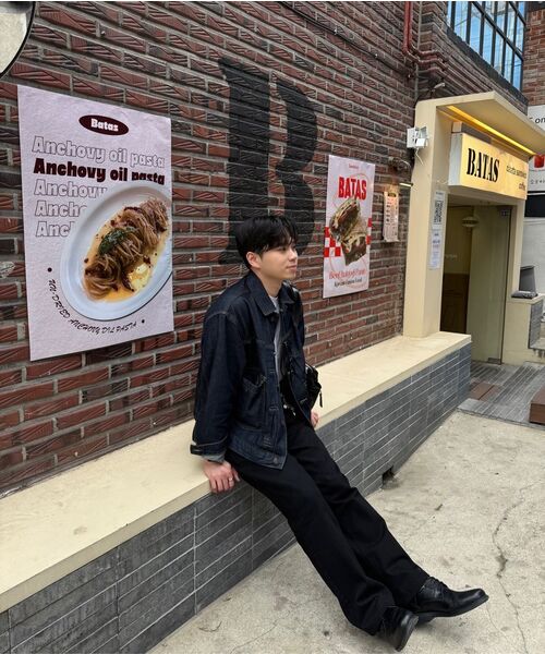 DECET(デケト)の「Dawn Semi Wide Jeans DCPT002Black(デニムパンツ・レディース・その他・26/28/34/32/30)」の3枚目の写真