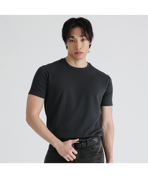 MALDEN(モールデン)の「クラシックマッスルフィット無地Tシャツ(Tシャツ/カットソー・メンズ・ホワイト/ブラック/ネイビー/ブラウン/カーキ/オートミール/チャコール/チャコールグレー・SMALL/MEDIUM/LARGE/X-LARGE/XX-LARGE)」の4枚目の写真