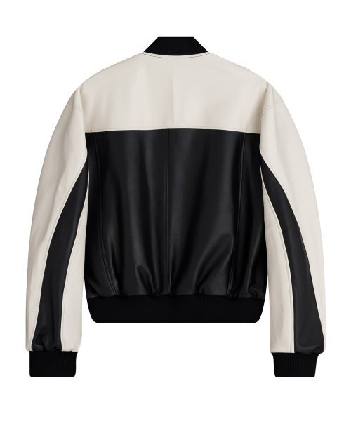 SPERONE（スペロネ）の「[リアルレザー] ラムスキンツートンスタジアムジャケット（ライダースジャケット・メンズ・その他・MEDIUM/LARGE/X-LARGE）」の3枚目の写真
