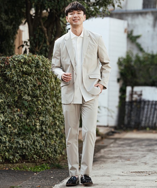 CALL&RESPONSE（コールアンドレスポンス）の「mhs2465- ホリゾンタル半袖シャツ-シアサッカー(262-1214-10)（シャツ/ブラウス・メンズ・ホワイト/ブルー・5/4/2）」の8枚目の写真