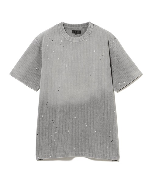 BEAMS(ビームス)の「ベーシックフィット フェード リブ Tシャツ(Tシャツ/カットソー・メンズ・ライトグレー/ブラック・S/M/L/XL)」の3枚目の写真