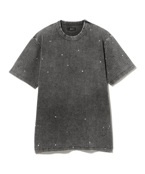 BEAMS(ビームス)の「ベーシックフィット フェード リブ Tシャツ(Tシャツ/カットソー・メンズ・ライトグレー/ブラック・S/M/L/XL)」の10枚目の写真
