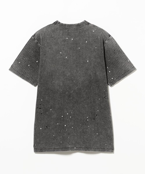BEAMS(ビームス)の「ベーシックフィット フェード リブ Tシャツ(Tシャツ/カットソー・メンズ・ライトグレー/ブラック・S/M/L/XL)」の11枚目の写真