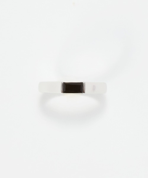 JUPITER(ジュピター)の「【SV】バケットカットオニキスミニマルリング/天然石/ニッケルフリー/金属アレルギー対応(リング・レディース・シルバー/ゴールド・#11)」の19枚目の写真