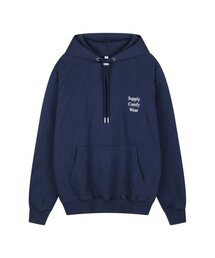 ミニロゴクラシックフードパーカー(ネイビー)