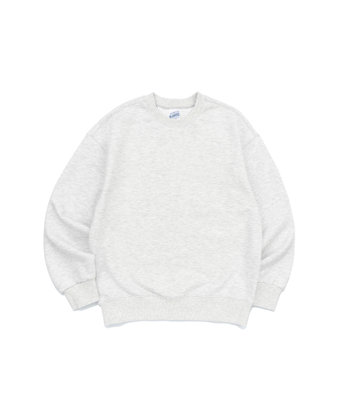 BECANVAS(ビキャンバス)の「BECANVAS OVERFIT MTM (LIGHT MELANGE)(スウェット・メンズ・ライトグレー・SMALL/MEDIUM/LARGE/X-LARGE)」の1枚目の写真