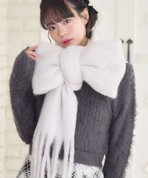 セール】レディースのマフラー（ホワイト/白色系）ファッション通販