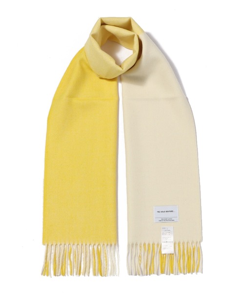 THE INOUE BROTHERS(ザイノウエブラザーズ)の「THE INOUE BROTHERS / Brushed Scarf Block(マフラー・メンズ・イエロー系その他/ブラウン系その他/ブルー系その他・FREE)」の3枚目の写真