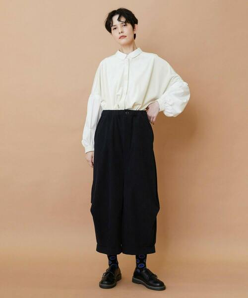 FRAPBOIS（フラボア）の「ロートリコー パンツ（その他パンツ・レディース・ブラック/グリーン・1/2）」の18枚目の写真