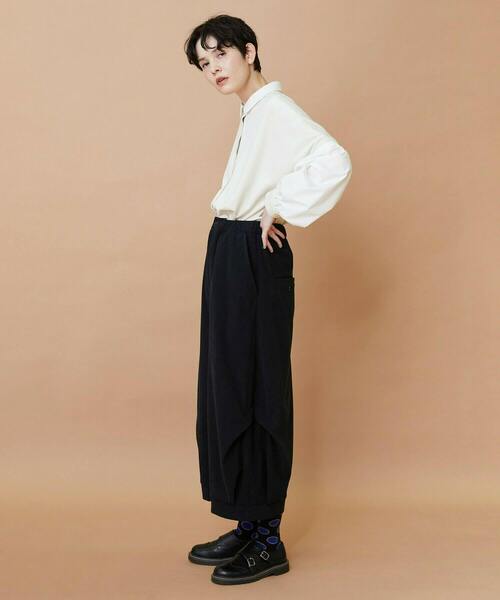 FRAPBOIS（フラボア）の「ロートリコー パンツ（その他パンツ・レディース・ブラック/グリーン・1/2）」の21枚目の写真