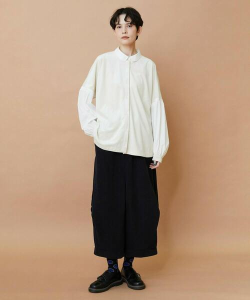 FRAPBOIS（フラボア）の「ロートリコー パンツ（その他パンツ・レディース・ブラック/グリーン・1/2）」の22枚目の写真