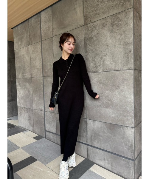 RISAKOセレクト】リブロングワンピース（ワンピース）｜Day and Grade