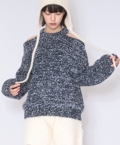 セール】mix color knit / ミックスカラーニット（ニット/セーター