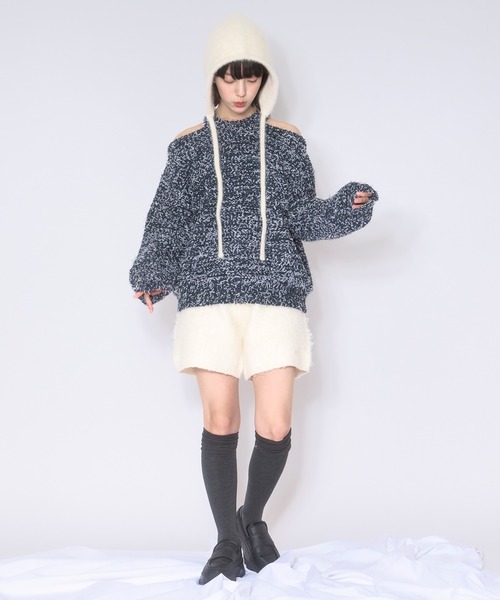 mix color knit / ミックスカラーニット（ニット/セーター）｜loin
