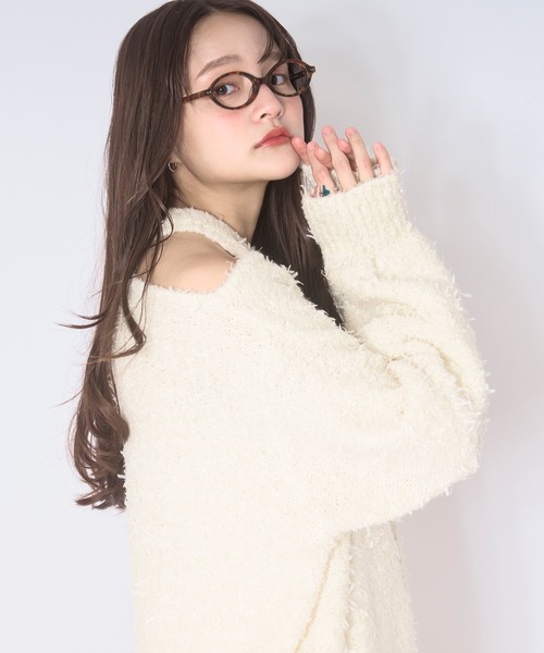 mix color knit / ミックスカラーニット（ニット/セーター）｜loin