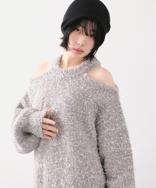 mix color knit / ミックスカラーニット（ニット/セーター）｜loin