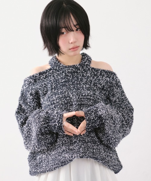 セール】mix color knit / ミックスカラーニット（ニット/セーター