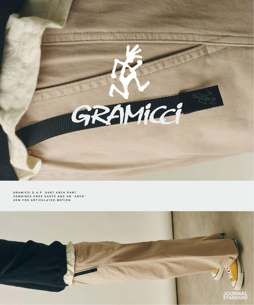 Gramicci（グラミチ）の「Gramicci / グラミチ 別注 2D チノ パンツ（チノパンツ・メンズ・ブラックミックス/ベージュ系その他/グレー・LARGE/MEDIUM）」の3枚目の写真