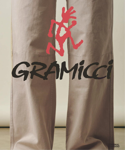 Gramicci（グラミチ）の「Gramicci / グラミチ 別注 2D チノ パンツ（チノパンツ・メンズ・ブラックミックス/ベージュ系その他/グレー・LARGE/MEDIUM）」の2枚目の写真