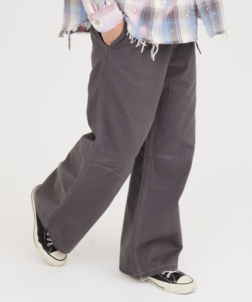 Gramicci（グラミチ）の「Gramicci / グラミチ 別注 2D チノ パンツ（チノパンツ・メンズ・ブラックミックス/ベージュ系その他/グレー・LARGE/MEDIUM）」の16枚目の写真