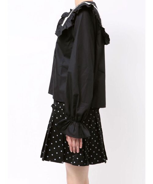 ribbonフリルカラーブラウス（シャツ/ブラウス）｜merry jenny（メリー