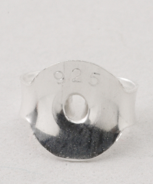 quip queint(クイップクエイント)の「quip queint/クイップクエイント bowling studs oval ピアス QU032(ピアス(両耳用)・レディース・シルバー・FREE)」の5枚目の写真