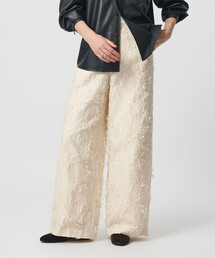 H BEAUTY&YOUTH UNITED ARROWS | <H>ジャカード ワイドパンツ(その他パンツ)