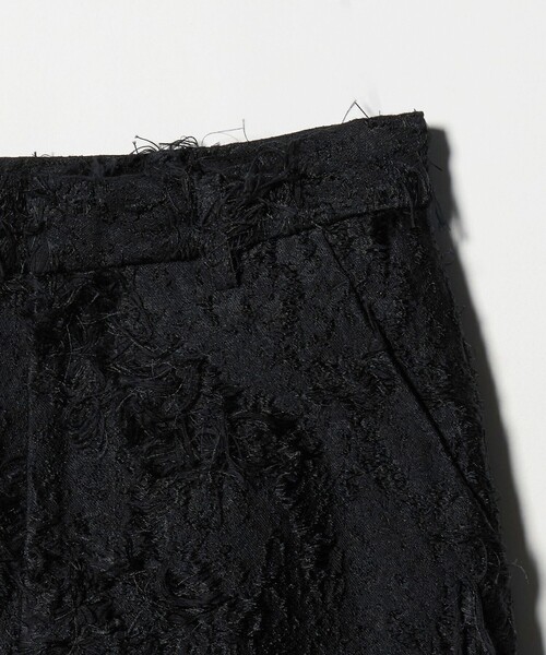 H　BEAUTY&YOUTH UNITED ARROWS（エイチビューティーアンドユースユナイテッドアローズ）の「＜H＞ジャカード ワイドパンツ（その他パンツ・レディース・ブラック/オフホワイト・S/M）」の10枚目の写真