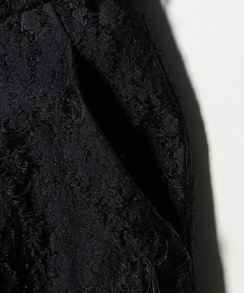 H　BEAUTY&YOUTH UNITED ARROWS（エイチビューティーアンドユースユナイテッドアローズ）の「＜H＞ジャカード ワイドパンツ（その他パンツ・レディース・ブラック/オフホワイト・S/M）」の11枚目の写真