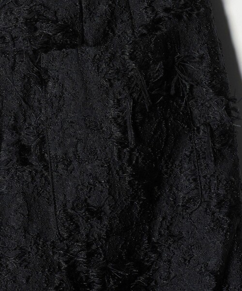 H　BEAUTY&YOUTH UNITED ARROWS（エイチビューティーアンドユースユナイテッドアローズ）の「＜H＞ジャカード ワイドパンツ（その他パンツ・レディース・ブラック/オフホワイト・S/M）」の12枚目の写真
