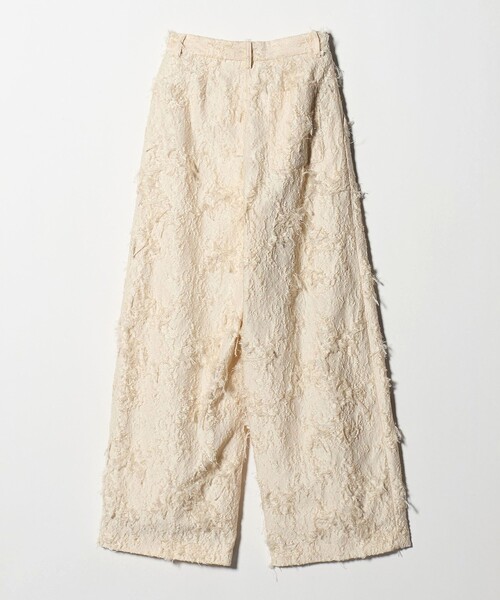 H　BEAUTY&YOUTH UNITED ARROWS（エイチビューティーアンドユースユナイテッドアローズ）の「＜H＞ジャカード ワイドパンツ（その他パンツ・レディース・ブラック/オフホワイト・S/M）」の17枚目の写真