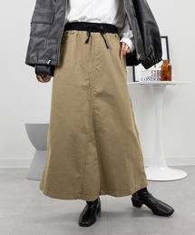 ストレッチツイル ロングスカート