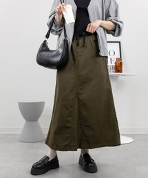 ストレッチツイル ロングスカート