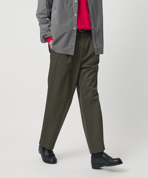 BEAUTY&YOUTH UNITED ARROWS(ビューティーアンドユースユナイテッドアローズ)の「ツイル ギャバ バギー スラックス NO.9(スラックス・メンズ・グレー系/オリーブ/ブラック・M/L/S/XL)」の5枚目の写真
