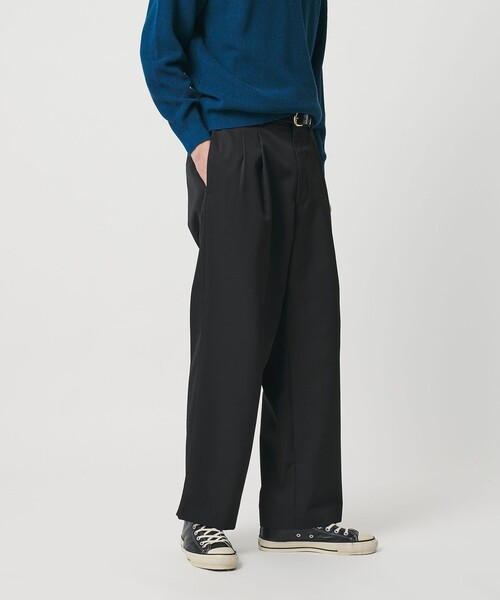 BEAUTY&YOUTH UNITED ARROWS(ビューティーアンドユースユナイテッドアローズ)の「ツイル ギャバ バギー スラックス NO.9(スラックス・メンズ・グレー系/オリーブ/ブラック・M/L/S/XL)」の8枚目の写真