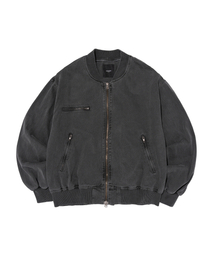 CARGOBROS（カーゴブロス）の「ピグメントウォッシュドブルージョンジャケット（チャコール）（MA-1）」