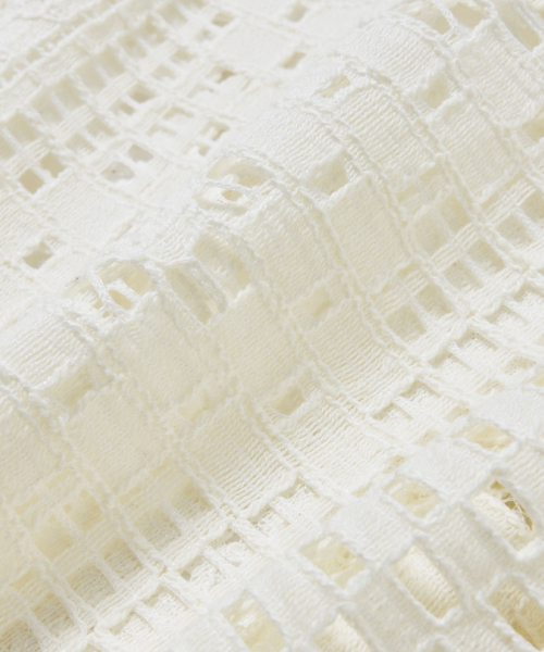BROWNBREATH(ブラウンブレス)の「CROCHET OPEN COLLAR SHIRTS - IVORY(シャツ/ブラウス・レディース・その他・S/M/L/XL)」の9枚目の写真