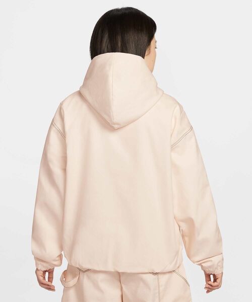 NIKE(ナイキ)の「ナイキ スポーツウェア ウィメンズ オーバーサイズド ワークウェア ジャケット / Nike Sportswear Women's Oversized Workwear Jacket IF0337-103 Chalk(その他アウター・レディース・ホワイト系その他2・S/M/L/XS/XL)」の8枚目の写真