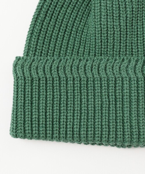 BEAMS BOY（ビームスボーイ）の「コットン リネン ワッチキャップ（ニットキャップ/ビーニー・レディース・チャコールグレー/グリーン/ライトグレー・ONE SIZE）」の8枚目の写真