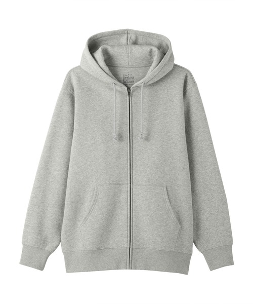 無印良品(ムジルシリョウヒン)の「紳士 スウェットフルジップパーカ(パーカー・メンズ・チャコールグレー/ブラック/ネイビー/グレー・L/XL/S)」の10枚目の写真