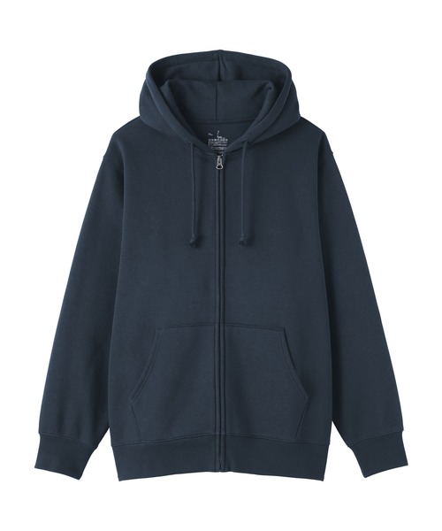 無印良品(ムジルシリョウヒン)の「紳士 スウェットフルジップパーカ(パーカー・メンズ・チャコールグレー/ブラック/ネイビー/グレー・L/XL/S)」の6枚目の写真