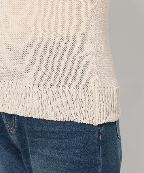 LOWRYS FARM（ローリーズファーム）の「２ＷＡＹコンパクトベスト　654888（ニット/セーター・レディース・ライトベージュ/ブラック・FREE）」の8枚目の写真
