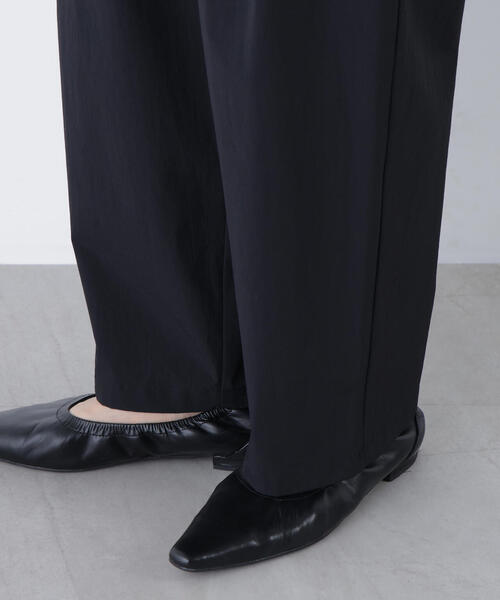 N.（N. Natural Beauty Basic）（エヌエヌナチュラルビューティーベーシック）の「ナイロンタックパンツ（その他パンツ・レディース・ライトピンク/ブラック・ﾌﾘ-）」の8枚目の写真