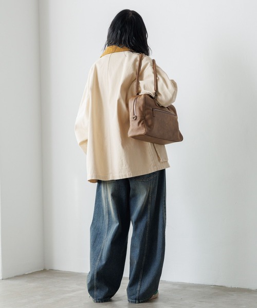 PBLIM（ページボーイリム）の「《UNISEX》ハイショクワークジャケット（その他アウター・レディース・カーキ/ブラック/アイボリー・LARGE/MEDIUM）」の22枚目の写真