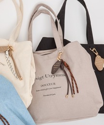 Heartdance（ハートダンス）の「チャーム付ロゴトートバッグ（トートバッグ）」