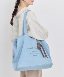 Heartdance（ハートダンス）の「チャーム付ロゴトートバッグ（トートバッグ）」